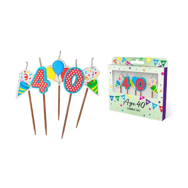 40 Novelty Candle Pack