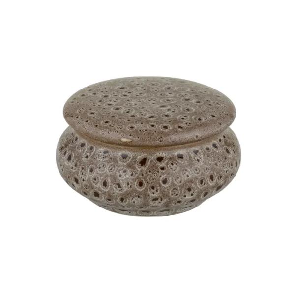 Terra Ceramic Candle Jar - 12.5cm x 7cm