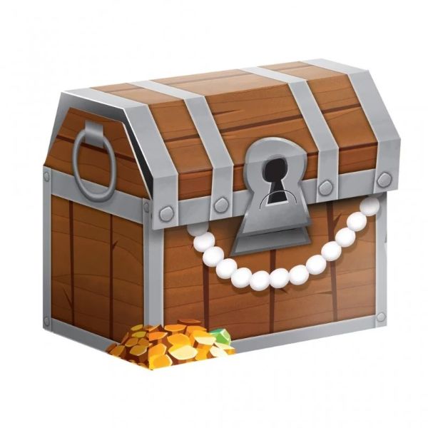 8 Pack Pirate Treasure Favor Box