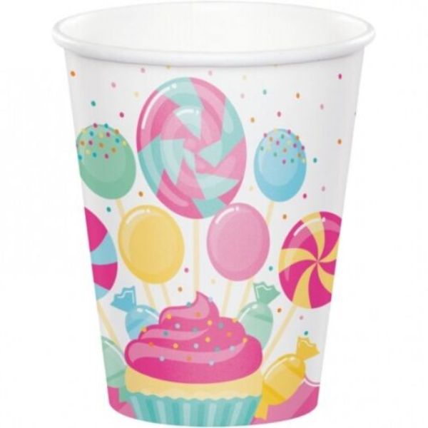 8 Pack Candy Bouquet Party Cups - 236