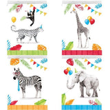 Load image into Gallery viewer, 8 Pack Party Animals Assorted Paper Treat Bags