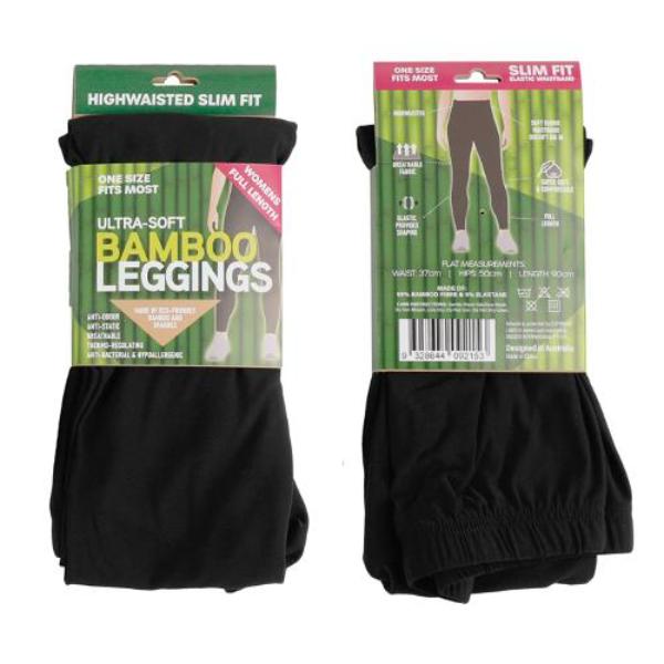 Ultra Soft Slim Fit Bamboo Full Length Leggings