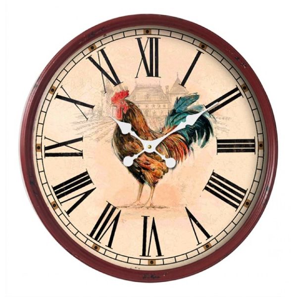 Round Iron Clock - 60cm