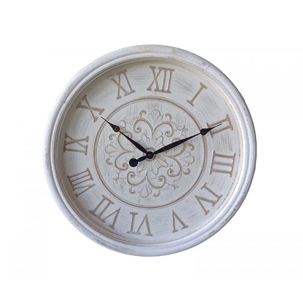 White Round Clock - 60cm