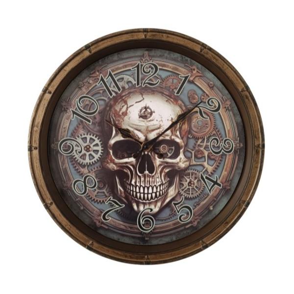 Skull Clock - 40cm