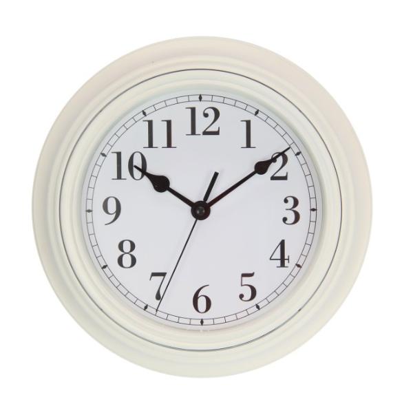 Small Cream Wall Clock - 23cm