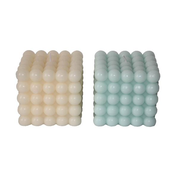 Bubble Scent Candle - 10cm x 10cm x 9.3cm