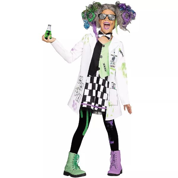 Mad Scientist Costume - Size 14 - 16