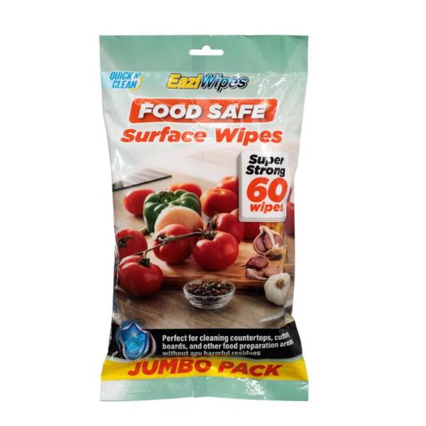 60 Pack Food Surface Wipes