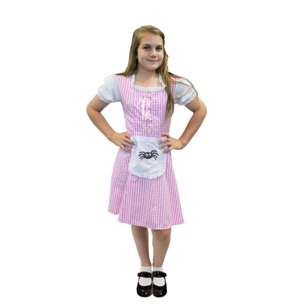 Miss Muffet Kids Costume - Medium