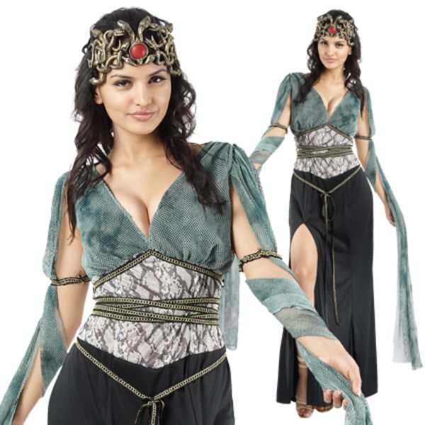 Queen Medusa Costume - Medium - Large