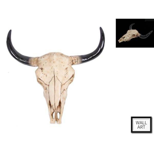 Cow Skull Wall Hanger - 30cm