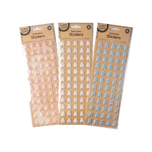 Assorted Teddy Bear Stickers