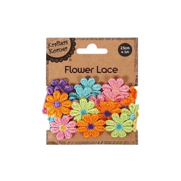 Multicolour Lace Flower - 100cm