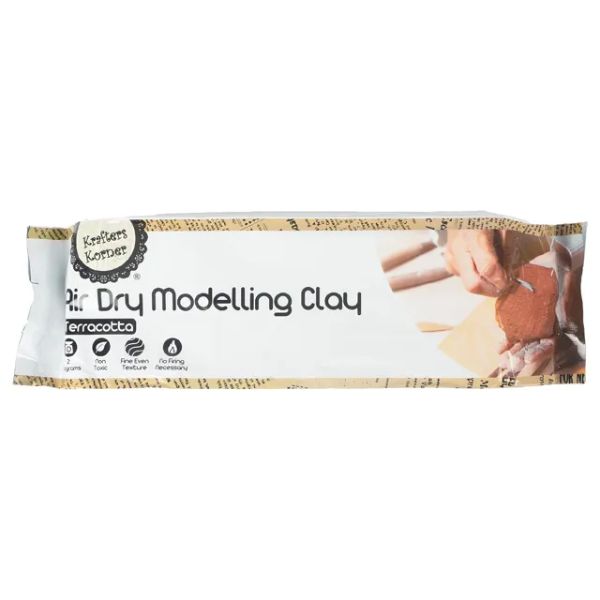 Terracotta Air Dry Modelling Clay - 2kg
