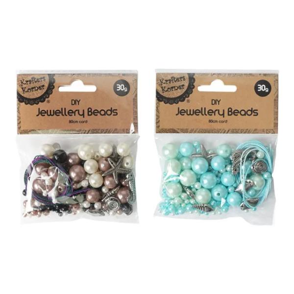 Diy Jewellery Beads - 30g