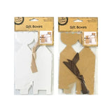 Load image into Gallery viewer, 3 Pack Medium Rect Gift Box With Ribbon - 6cm x 6cm x 9cm