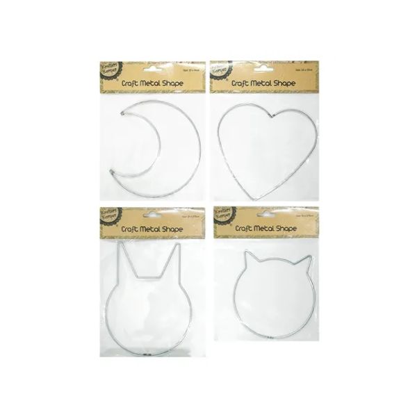Craft Metal Shape Outline - 15cm