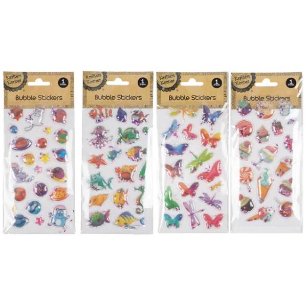 Bauble Stickers With Sequins