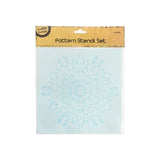 Load image into Gallery viewer, 3 Pack Pattern Stencil - 20cm x 20cm