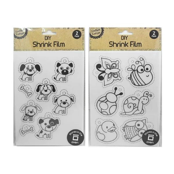 2 Pack DIY A5 Shrink Film