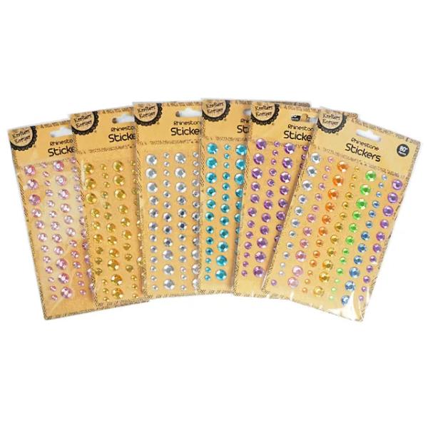 80+ Rhinestone Stickers