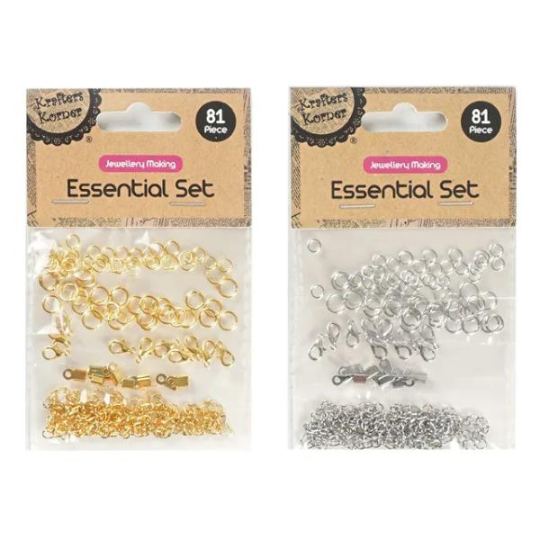 81 Pack Essential Jewellery Making Kit