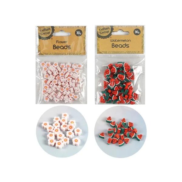 Assorted Hobby Beads - 30g