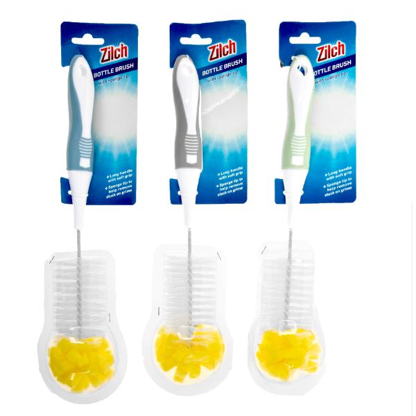 Bottle Brush With Sponge Tip