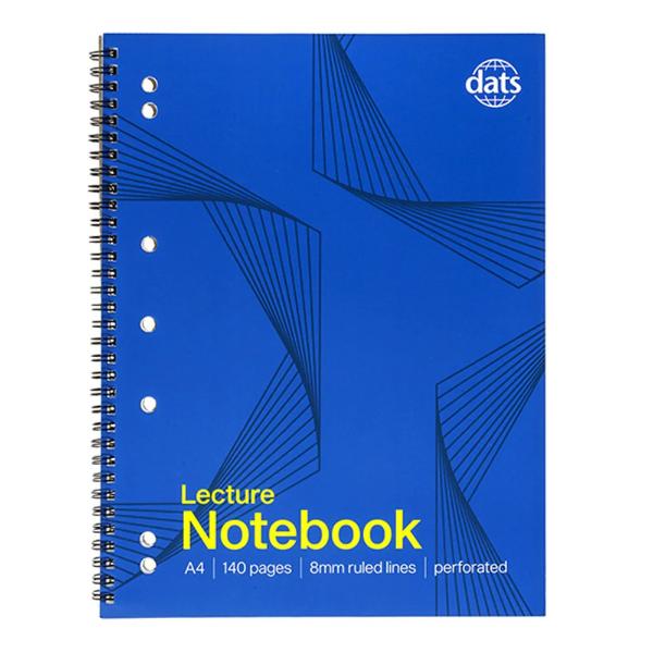 140 Pages A4 Notebook