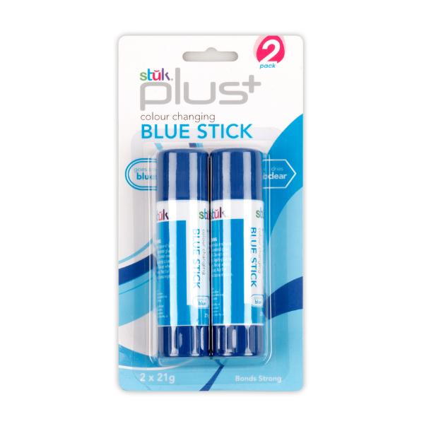 2 Pack Suk Plus Colour Changing Blue Stick