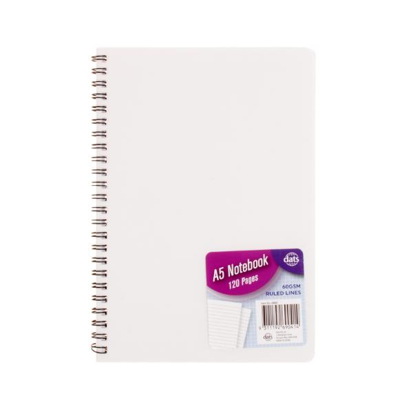 Transparent A5 Notebook - 120 Pages