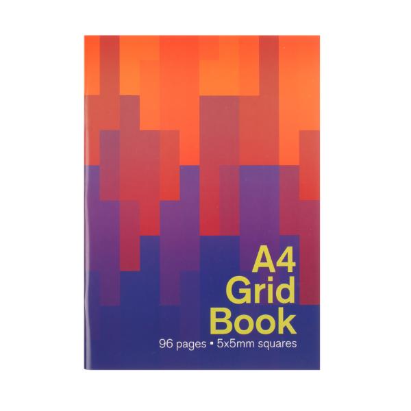 A4 Grid Book - 96 Pages