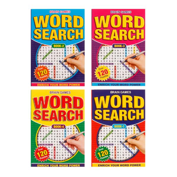 A5 Book Word Search - 144 Pages