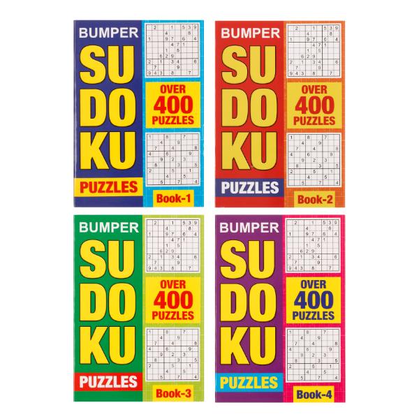 A5 Bumper Sudoku Book - 496 Pages