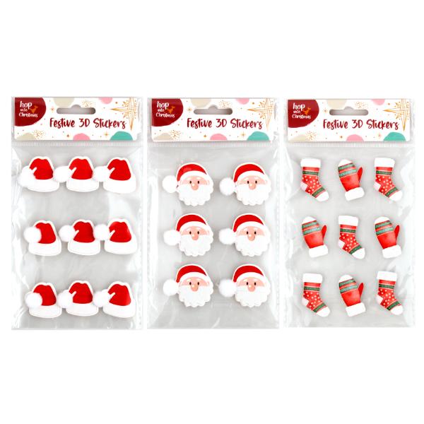 Christmas 3D Stickers