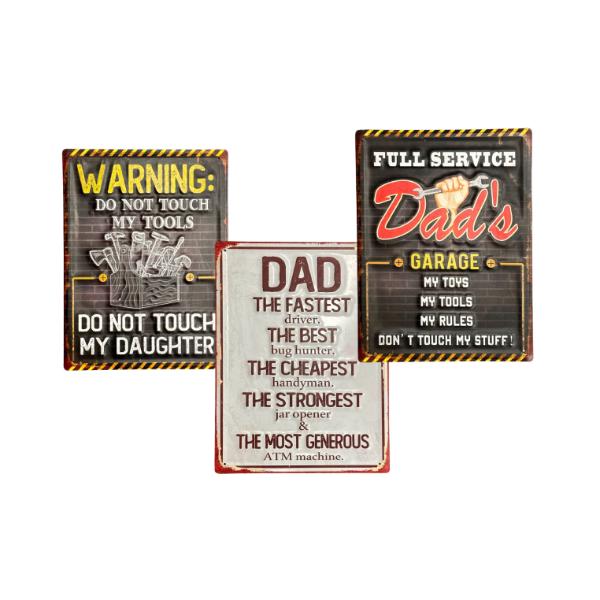 Mancave Metal Sign - 30cm x 40cm