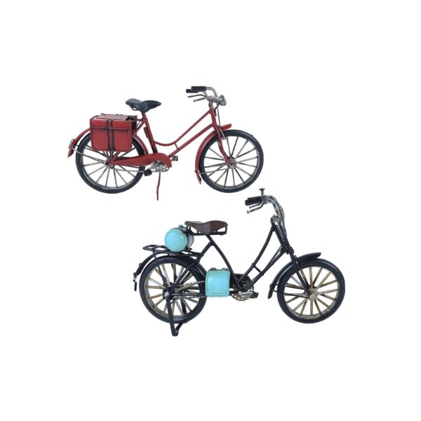 Assorted Metal Bike - 28cm x 8cm x 16cm