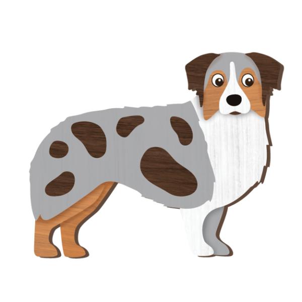 I Love My Aussie Shepherd Magnet