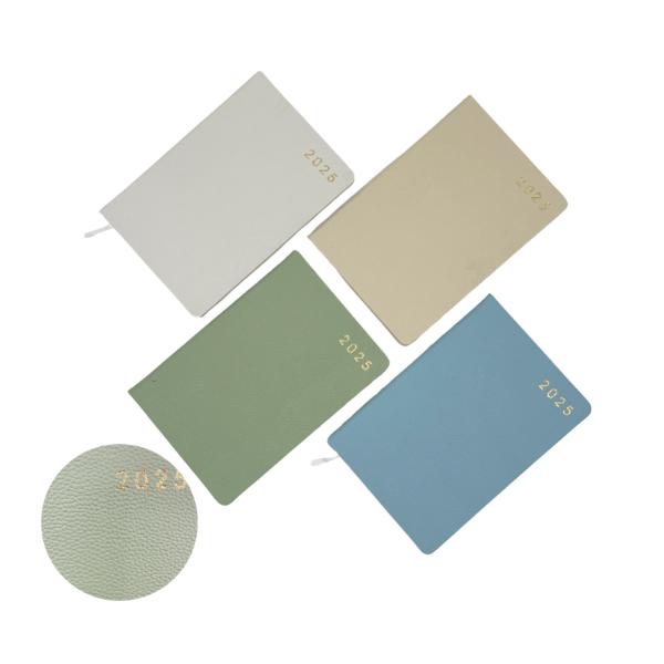 Pebble Texture A5 2025 Slim Diary