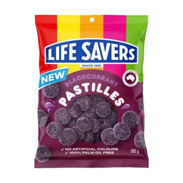 Life Savers Blackcurrent Pastilles - 180g