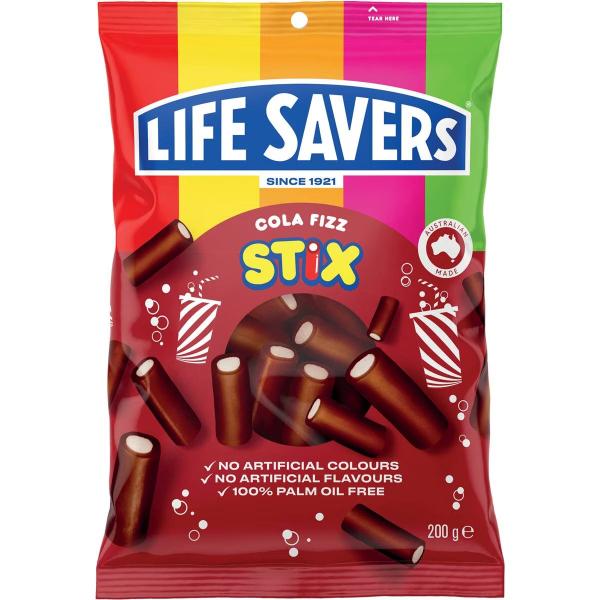 Life Savers Cola Fizz Stix - 200g