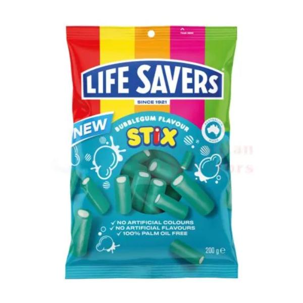 Life Savers Bubblegum Flavour Stix - 200g