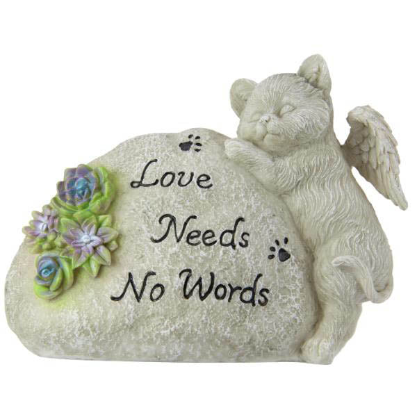 Memorial Cat Plaque - 21cm