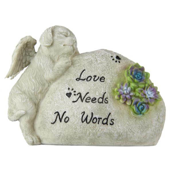 Memorial Dog Garden plaque - 21cm