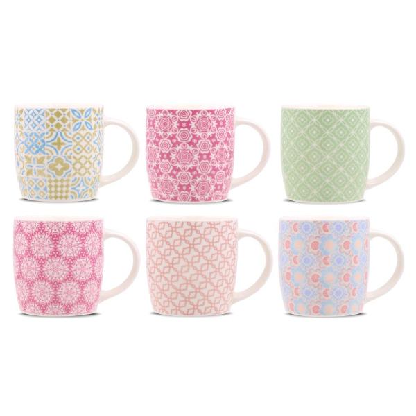 Moroccan Inspired New Bone Coffee Mug - 300ml