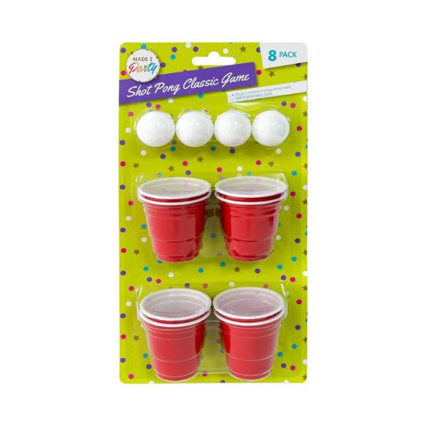Classic Shot Pong Game Set