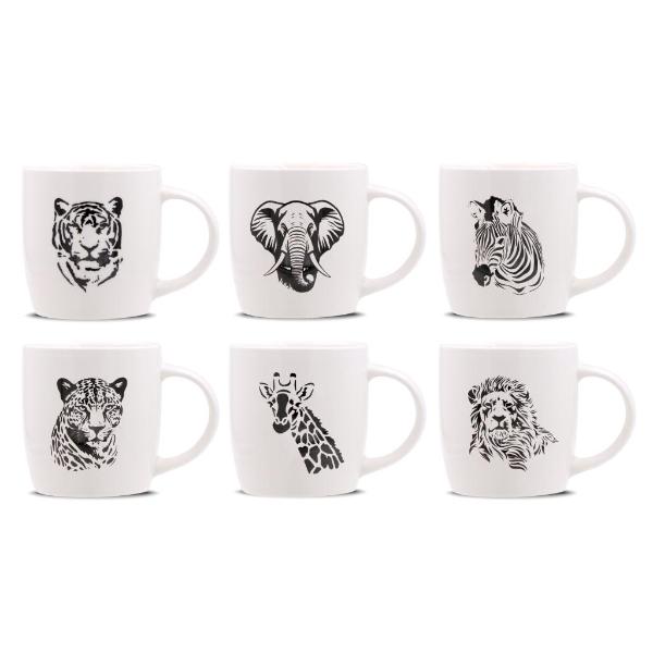 Safari Inspired New Bone Coffee Mug