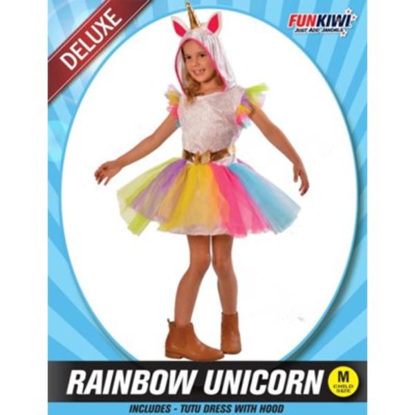 Rainbow Unicorn Girl Costume