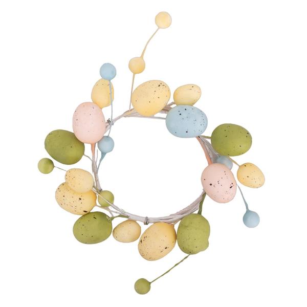 Assorted Egg Wreath - 20cm